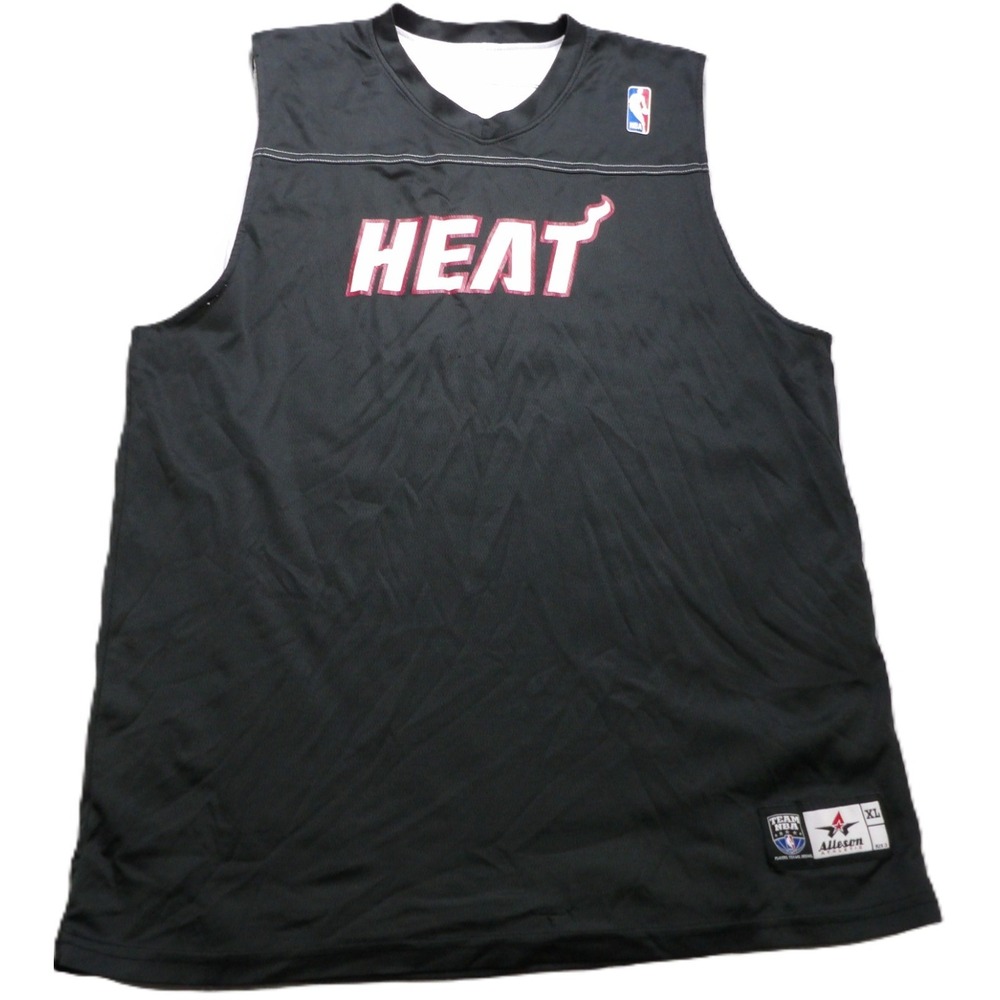 VTG Alleson Miami Heat #4 Reversible Jersey Men XL Mesh Basketball Practice Tank